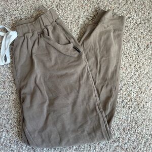 Little Bipsy Women’s/unisex Size XL Brown Pull On Full Length Joggers Drawstring